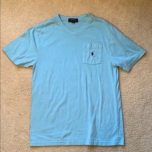 Boys Large polo v-neck